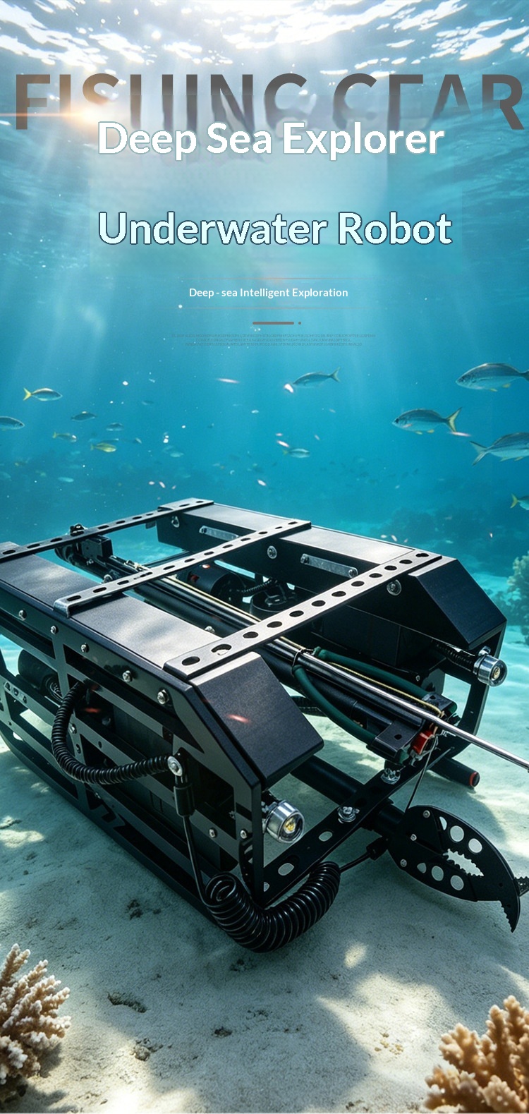 Underwater Drone With Robotic Arm - 수중 로봇 낚시 시각 감지 검색