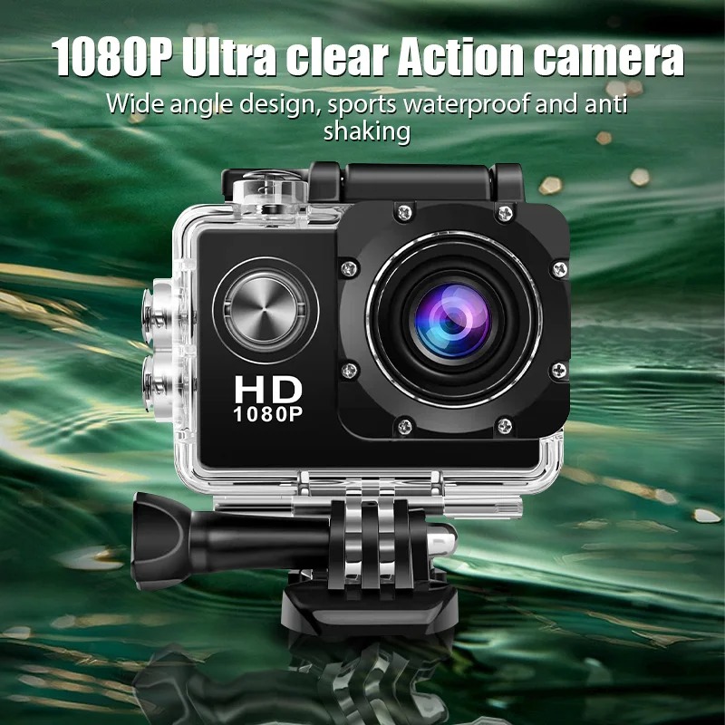 Underwater Fishing Camera 4K - 방수 미니 액션 카메라 4K HD