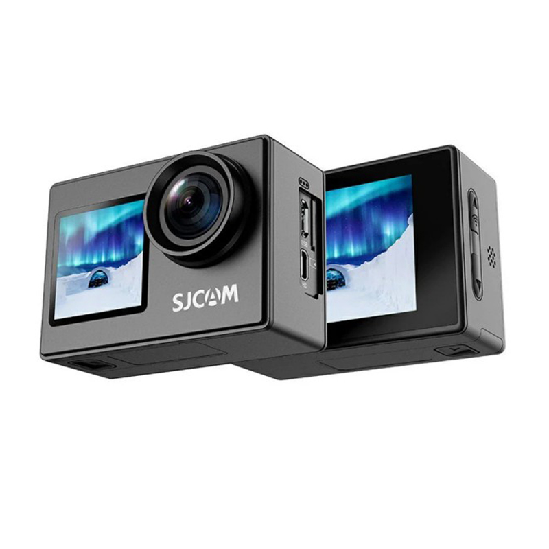 Underwater Fishing Camera 4K - 듀얼 스크린-SJ4000 SJCAM 헬멧 카메라 듀얼