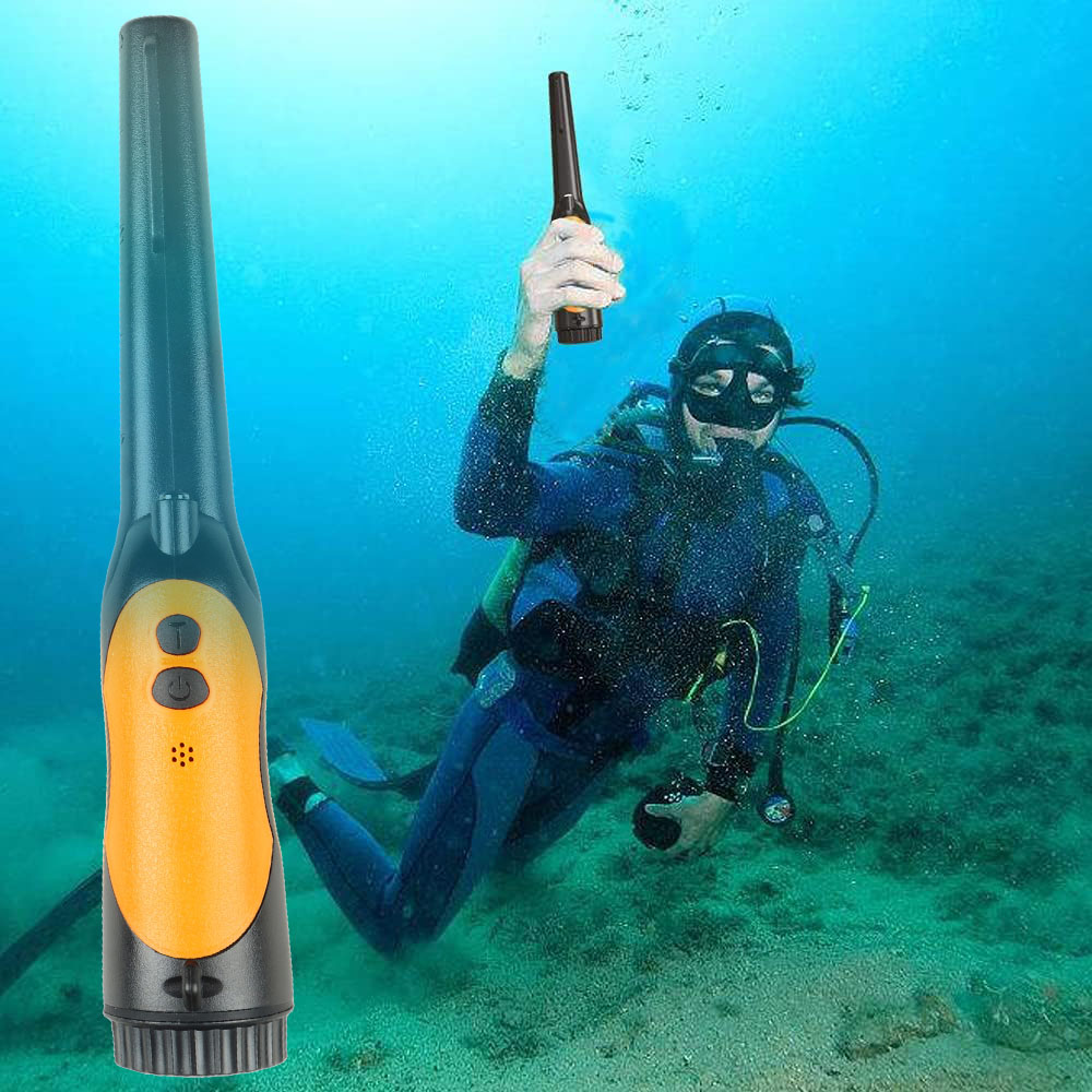 Underwater Metal Detector Waterproof - 금속 탐지기 핀포인터-완전 방수 핸드헬드 핀
