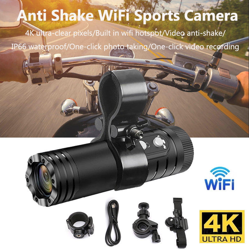Underwater Fishing Camera 4K - 4K 풀 HD Wifi 휴대용 카메라