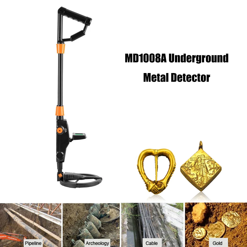 MD1008A 지하 금속 탐지기, 금 실버 보석 보물  - Underwater Metal Detector Waterproof 리뷰 및 가격