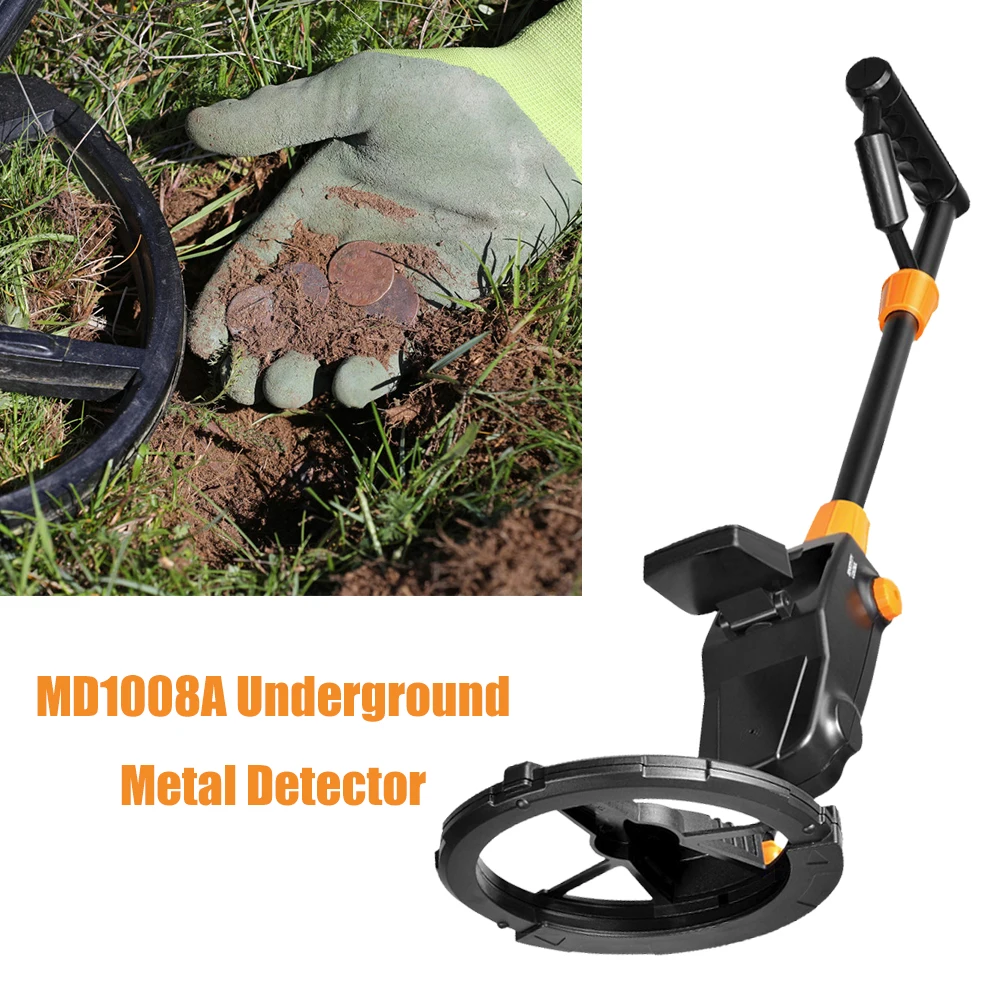 MD1008A 지하 금속 탐지기, 금 실버 보석 보물  - Underwater Metal Detector Waterproof 리뷰 및 가격
