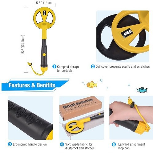 MD790 완전 방수 금속 탐지기 수중 다이빙 해양 호 - Underwater Metal Detector Waterproof 리뷰 및 가격