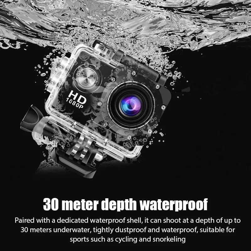 방수 미니 액션 카메라 4K HD 디스플레이 화면 자전 - Underwater Fishing Camera 4K 리뷰 및 가격