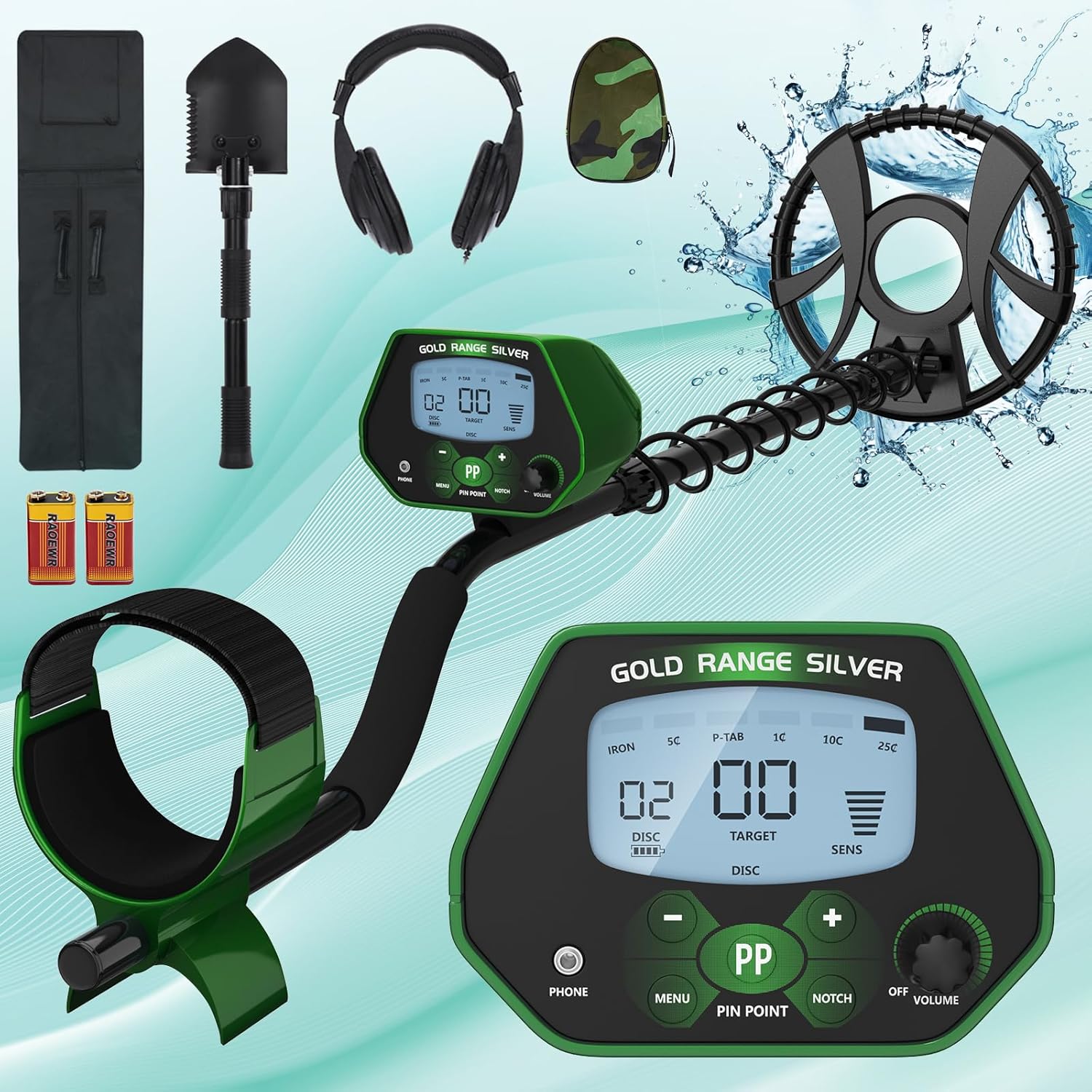뜨거운 판매 Protable MD1037 지하 금속 탐 - Underwater Metal Detector Waterproof 리뷰 및 가격