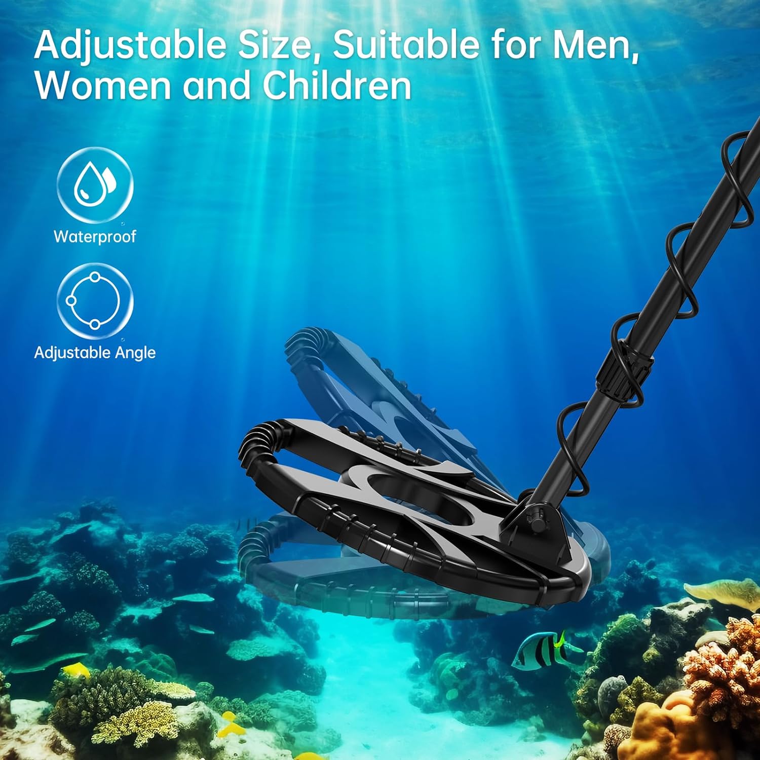 뜨거운 판매 Protable MD1037 지하 금속 탐 - Underwater Metal Detector Waterproof 리뷰 및 가격
