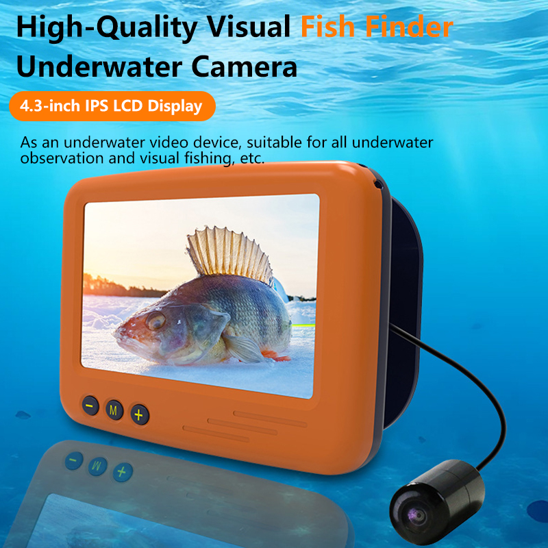 수중 낚시 카메라 4.3인치 LCD 얼음 낚시 탐지기  - Underwater Fishing Camera 4K 리뷰 및 가격