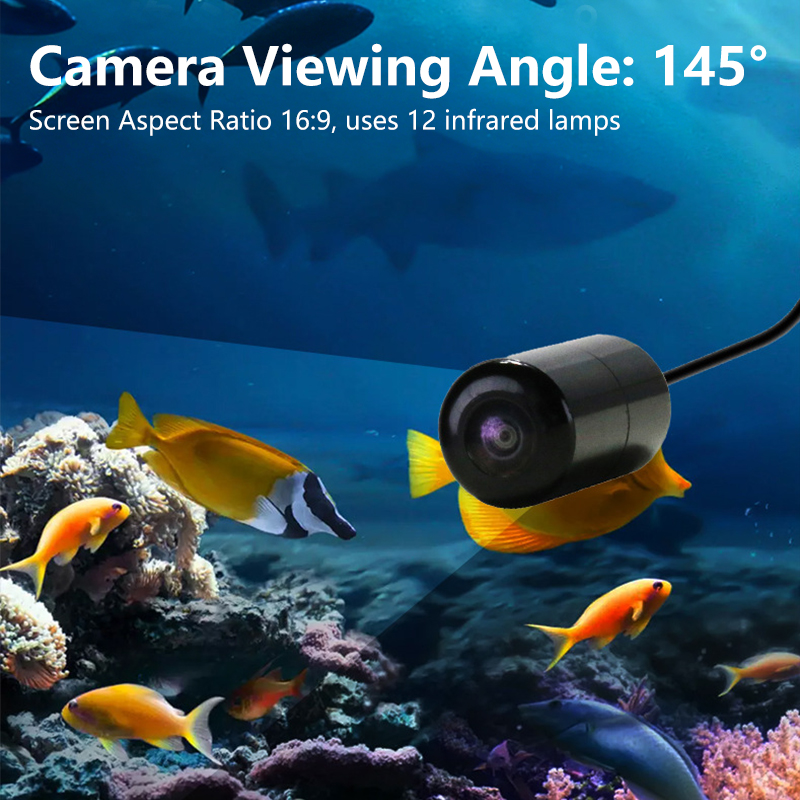 수중 낚시 카메라 4.3인치 LCD 얼음 낚시 탐지기  - Underwater Fishing Camera 4K 리뷰 및 가격