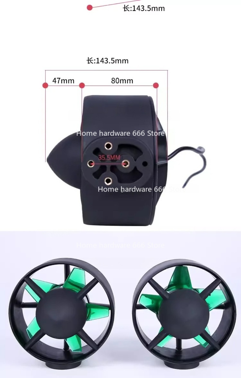 24V-48V ROV 수중 추진 장치, 어선, 카약 추 - Rov Underwater Robot Thruster 리뷰 및 가격