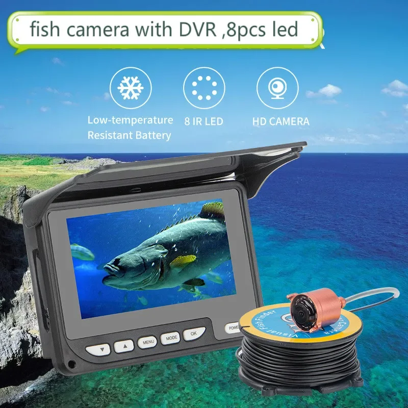 120 광각 수중 낚시 카메라, 얼음 낚시 카메라, 8 - Underwater Fishing Camera 4K 리뷰 및 가격