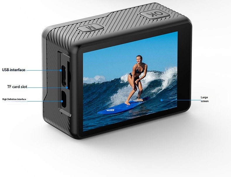 6K 안정화 기능이 있는 WiFi 액션 카메라, 4K  - Underwater Fishing Camera 4K 리뷰 및 가격