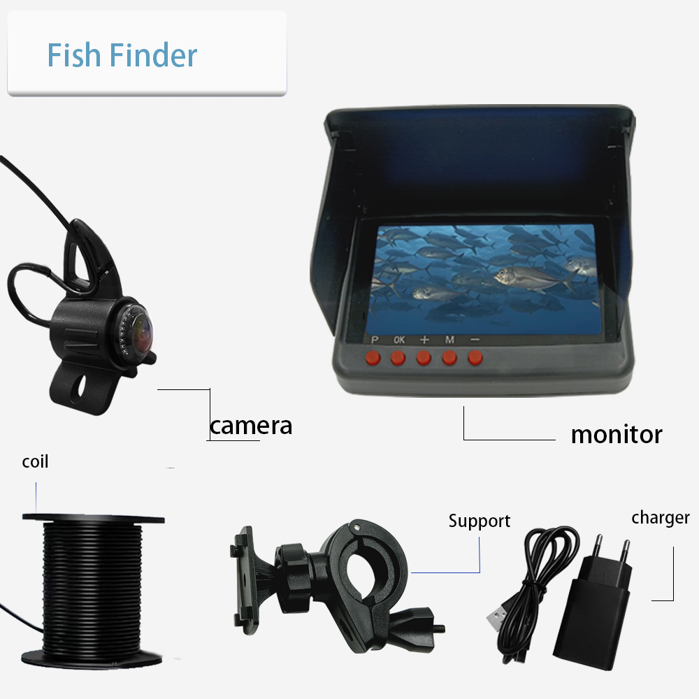 5인치 DVR 4K 수중 낚시 카메라, 20M 8개 적 - Underwater Fishing Camera 4K 리뷰 및 가격