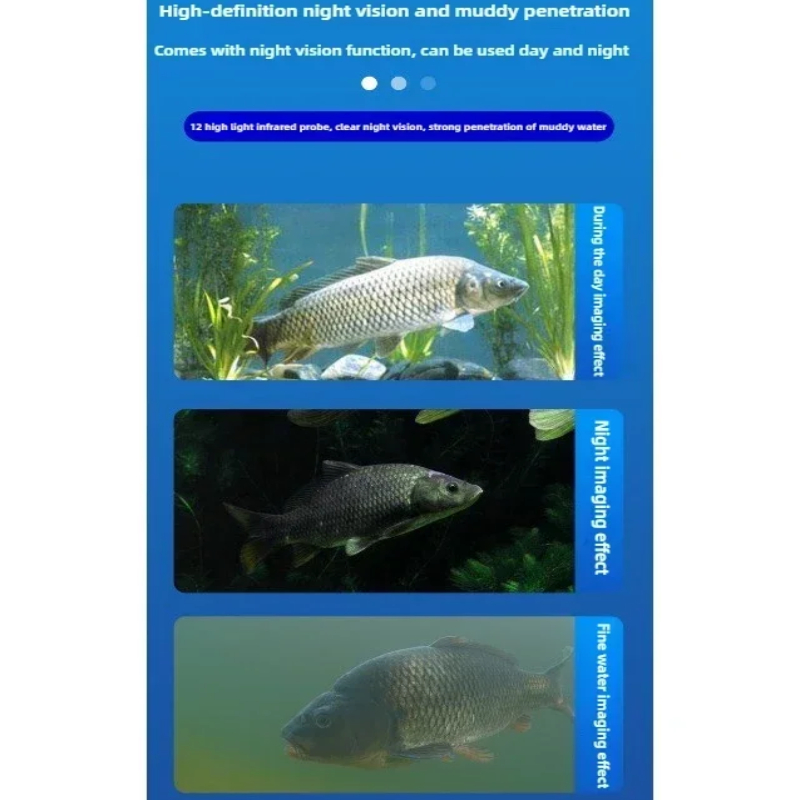 수중 시각화 어군탐지기 디스플레이 낚시 카메라 디스플레 - Underwater Fishing Camera 4K 리뷰 및 가격